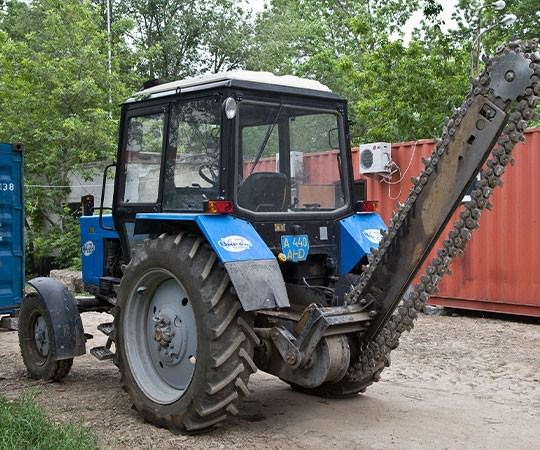 Траншеекопатель в аренду в Калуге и  Калужской области